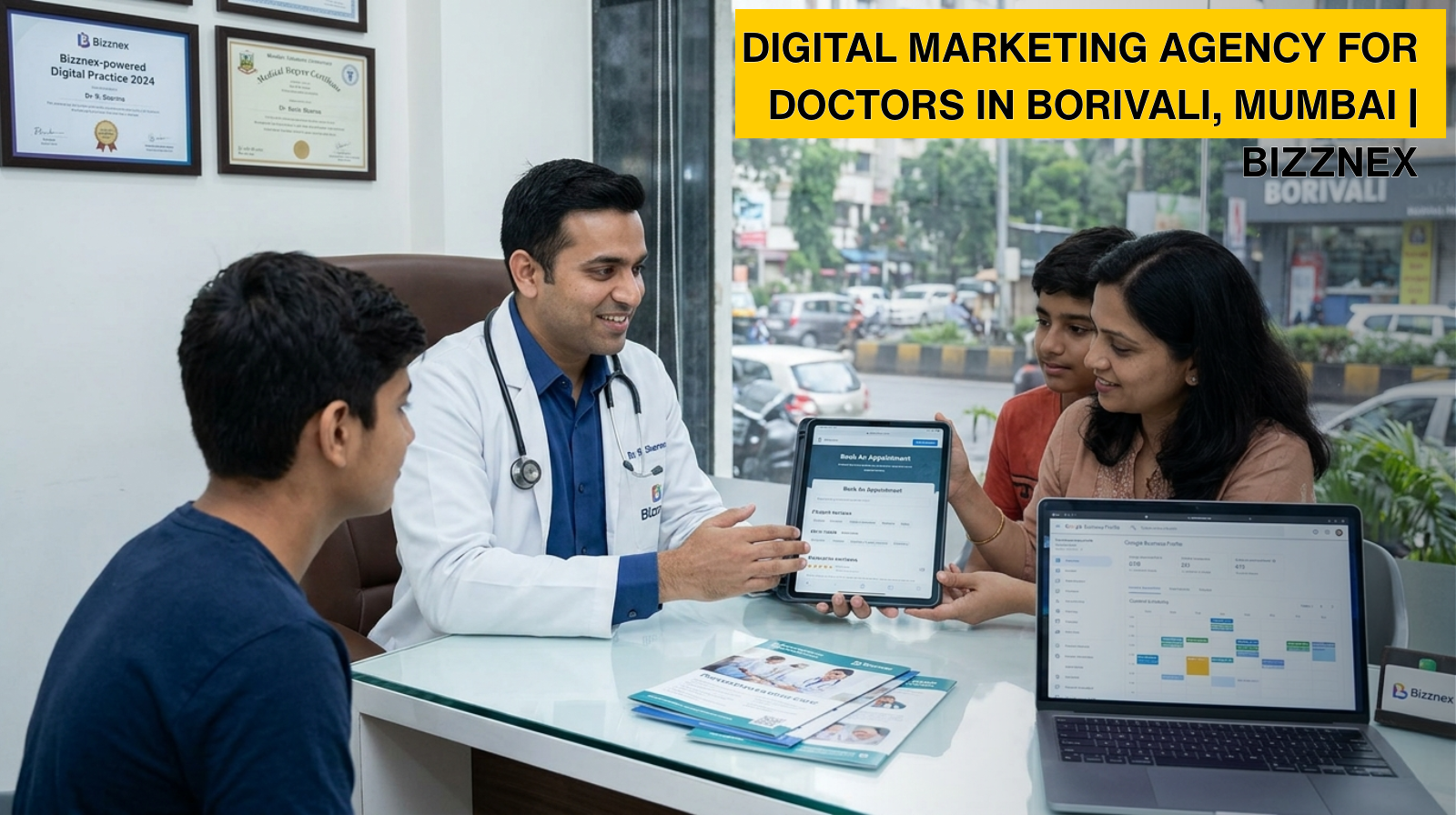 Read more about the article Digital Marketing Agency for Doctors in Borivali, Mumbai | Bizznex