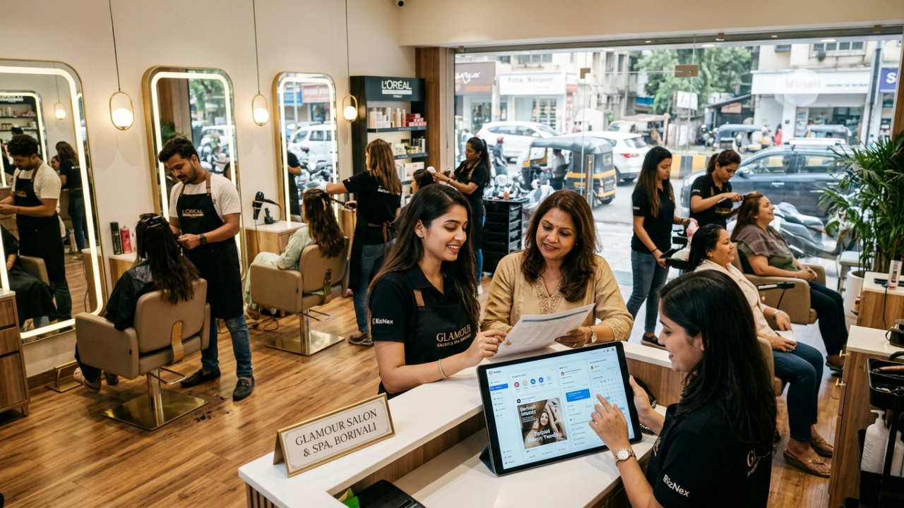 Read more about the article Digital Marketing Agency for Salons in Borivali, Mumbai | Bizznex