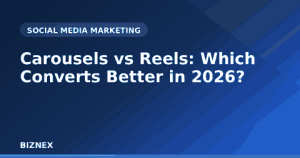 Carousels vs Reels 2026 conversion featured image