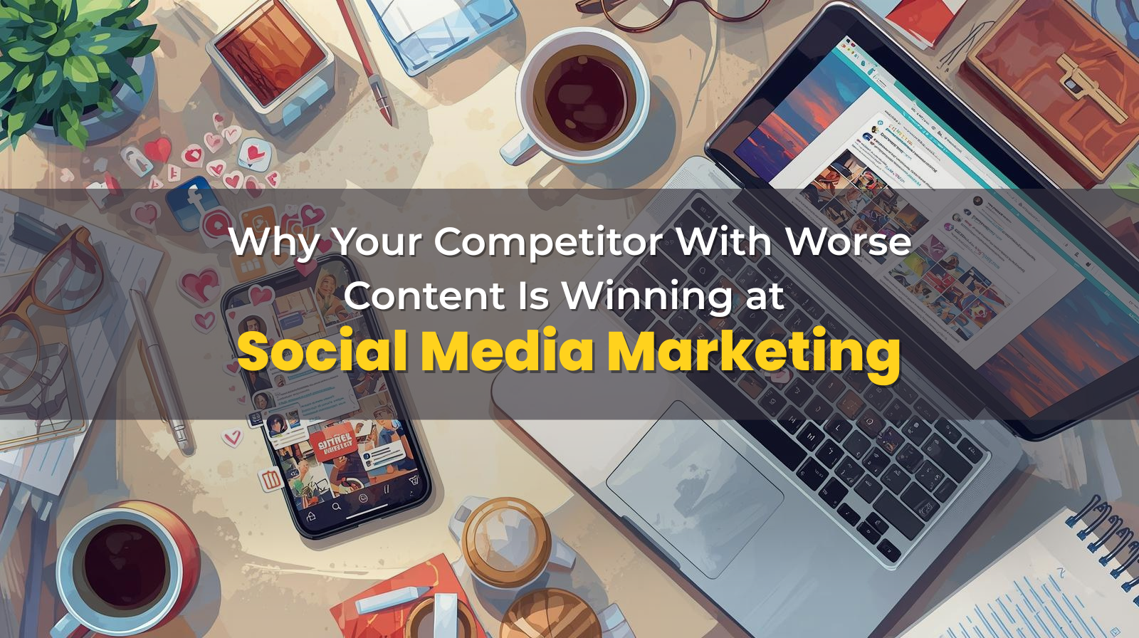 Why Competitors With Worse Content Win on Social Media