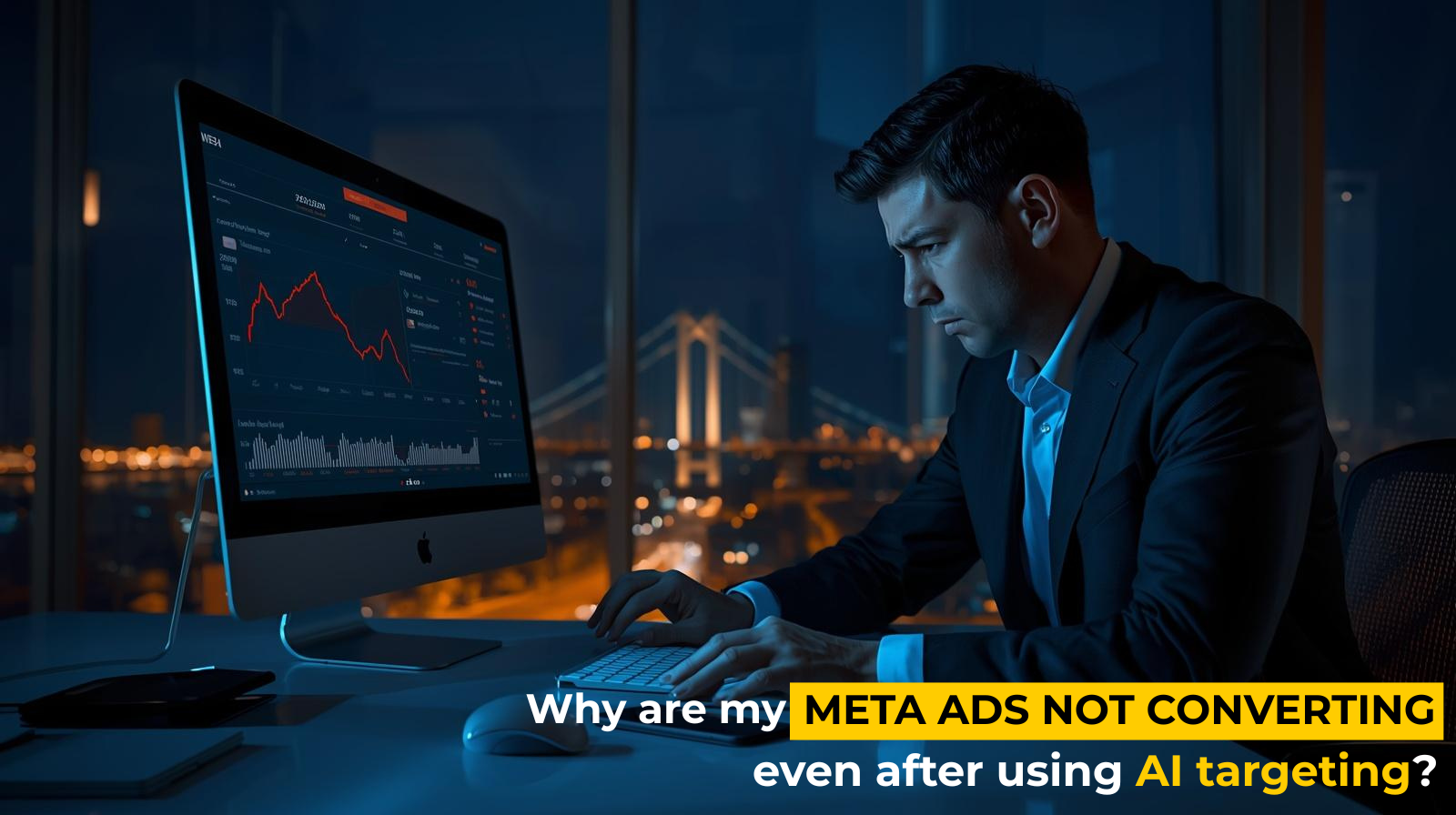 Why are my Meta ads not converting even after using AI targeting?